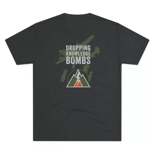 Knowledge Bombs - Unisex Tri-Blend Crew Tee